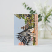 Viaern in Wat Chedi Luang, Chiang Mai，タイ ポストカード (スタンド正面)