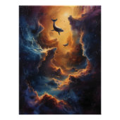 Viaje Cósmico de Ballenas El Abrazo de la Nebulosa ポスター (正面)