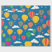 Viaje feliz  por las Nubes  ラッピングペーパー (フラット)
