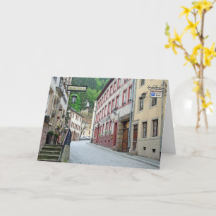 Vianden，ルクセンブルク通りシーン カード
