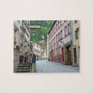 Vianden，ルクセンブルク通りシーン ジグソーパズル