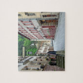 Vianden,ルクセンブルク通りシーン ジグソーパズル (縦)