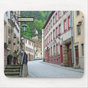 Vianden，ルクセンブルク通りシーン マウスパッド