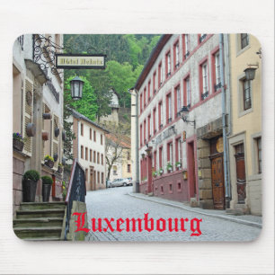 Vianden，ルクセンブルク通りシーン マウスパッド