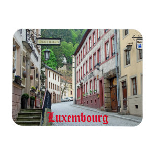 Vianden，ルクセンブルク通りシーン マグネット