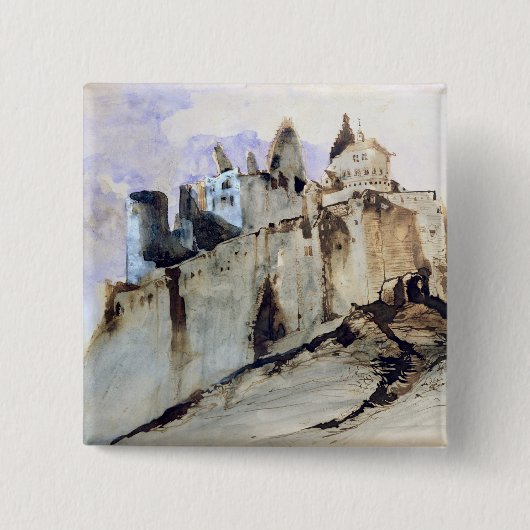 Vianden 1871年の館 缶バッジ (正面)
