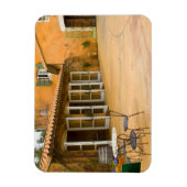 Viansaのアメリカ、カリフォルニア、ソノマバレー、パティオ マグネット (縦)