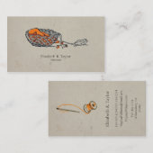 Viantageの裁縫バスケット 名刺 (正面/裏面)