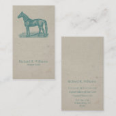 Viantageの馬 名刺 (正面/裏面)