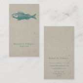 Viantageの魚 名刺 (正面/裏面)