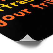 VibeがVibeのステッカーを引き付ける ポスター (角)