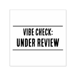 Vibeチェック：レビュー中セルフインクスタンプ セルフインキングスタンプ