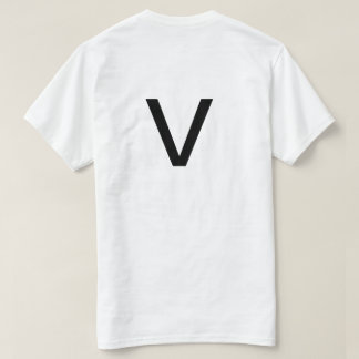 VIBE ミニマル V Tシャツ