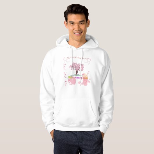Vibe Attracts Tribe Cherry Blossom Hoodie  パーカ (正面フル)