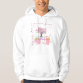 Vibe Attracts Tribe Cherry Blossom Hoodie  パーカ (正面)