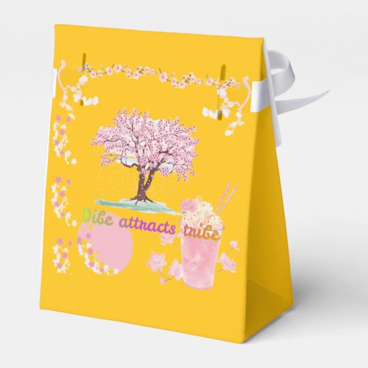 Vibe Attracts Tribe orange フェイバーボックス (裏面サイド)