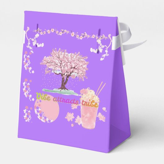 Vibe Attracts Tribe pale purple フェイバーボックス (裏面サイド)