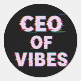VIBE CEO PROTOCOL - Reality Glitch (Instant Aura U ラウンドシール