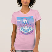 Vibe Launcher – Joy Rocket グッドバイブスオンニー Tシャツ (正面)
