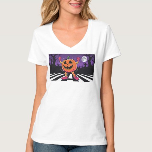 Vibe me Jack-o-Lantern Trucker Hat Tシャツ (正面)