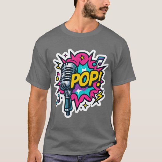 VIBE POP Tシャツ (正面)