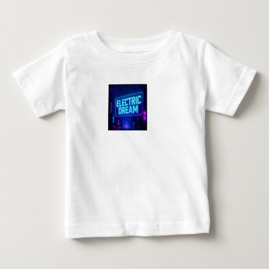 Vibesのみはっきりした – ミニマル文字ティー ベビーTシャツ (正面)