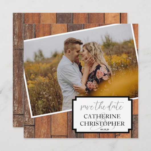 Vibesの素朴写真 セーブザデート (正面/裏面)