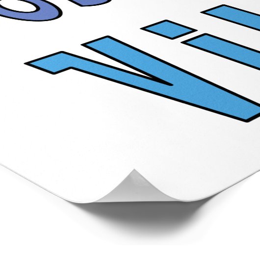 Vibesの送前向き信 ポスター (角)