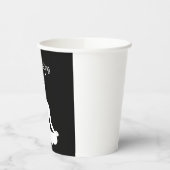 Vibes aの瞑想ビジュアル前向きの表示 紙コップ (左)