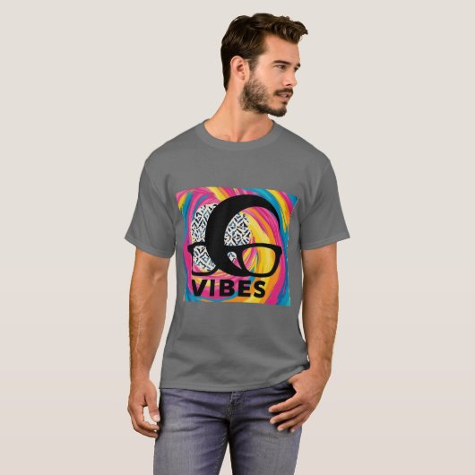 vibes glasses MOROCCO Tシャツ (正面フル)