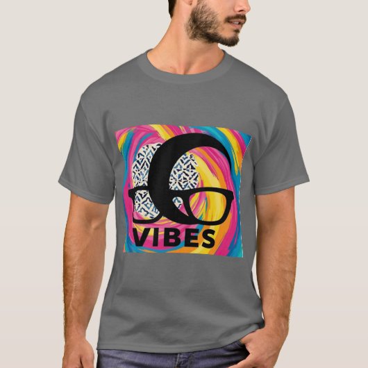 vibes glasses MOROCCO Tシャツ (正面)