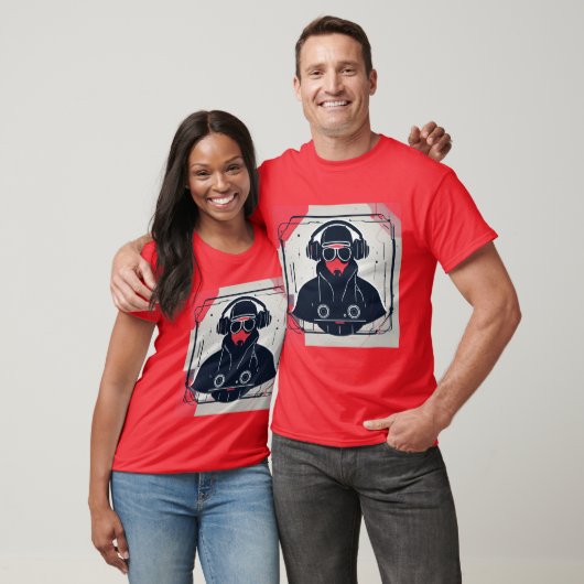 Vibes Maestro:ミックスのエコー Tシャツ (ユニセックス)