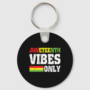 Vibes Only 1865年6月19日祝黒史2 キーホルダー
