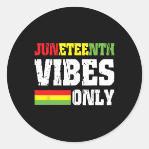 Vibes Only 1865年6月19日祝黒史2 ラウンドシール