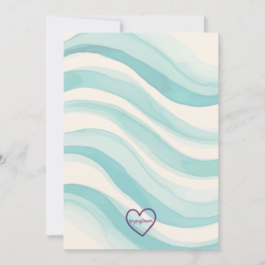 Vibin' Thrivin' & Three Surf Van 3rd Birthday 招待状 (裏面)