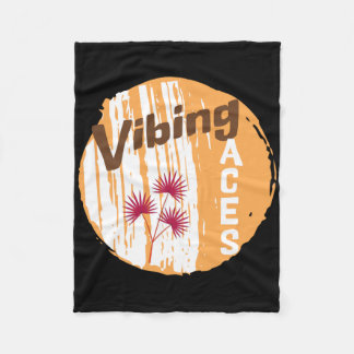 Vibing Aces ステッカー フリースブランケット