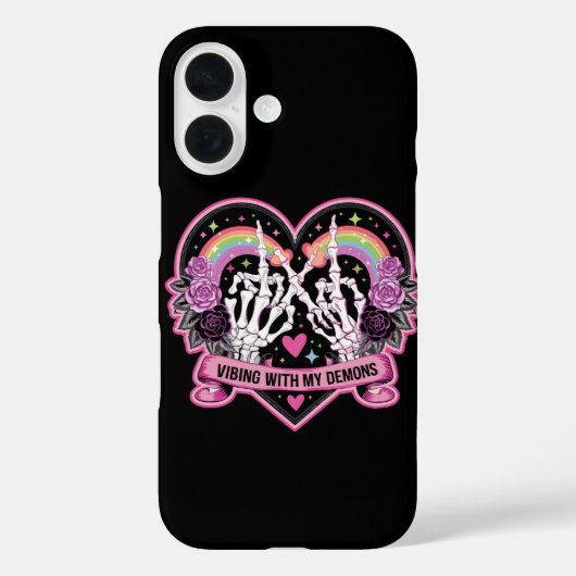 Vibing with My Demons Case-Mate iPhoneケース (裏面)