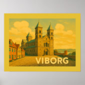 Viborg Denmark Cathedral ポスター (正面)