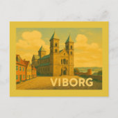 Viborg Denmark Cathedral ポストカード (正面)