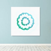 vibração キャンバスプリント (インサイチュ (ウッドフロア))