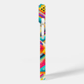 Vibrant 3D Geometric Shapes Phone Case - カラフル Case-Mate iPhoneケース (裏面 / 左)