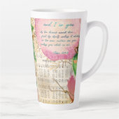 Vibrant Abide in Me Fruitful Faith Art Journal カフェラテマグ (右)