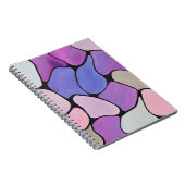 Vibrant Abstract  ノートブック (右側)