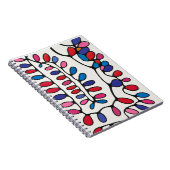 Vibrant Abstract  ノートブック (右側)