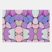 Vibrant Abstract  ラッピングペーパーシート (正面3)