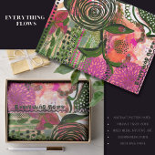 Vibrant Abstract Art Tissue Paper for Scrapbooking 薄葉紙