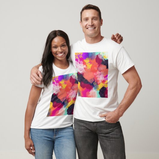 Vibrant Abstract Artwork T-shirt Tシャツ (ユニセックス)