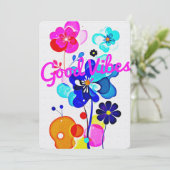 Vibrant Abstract Fluid Flowers Spring Event シーズンカード (スタンド正面)