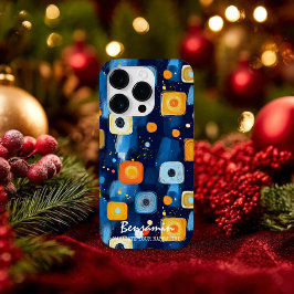 Vibrant Abstract Geometric Swirl Pattern Phone Case-Mate iPhone 14 Proケース