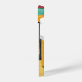 Vibrant Abstract Landscape iPhoneケース (左側面)